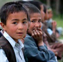 Smiling Schoolboy